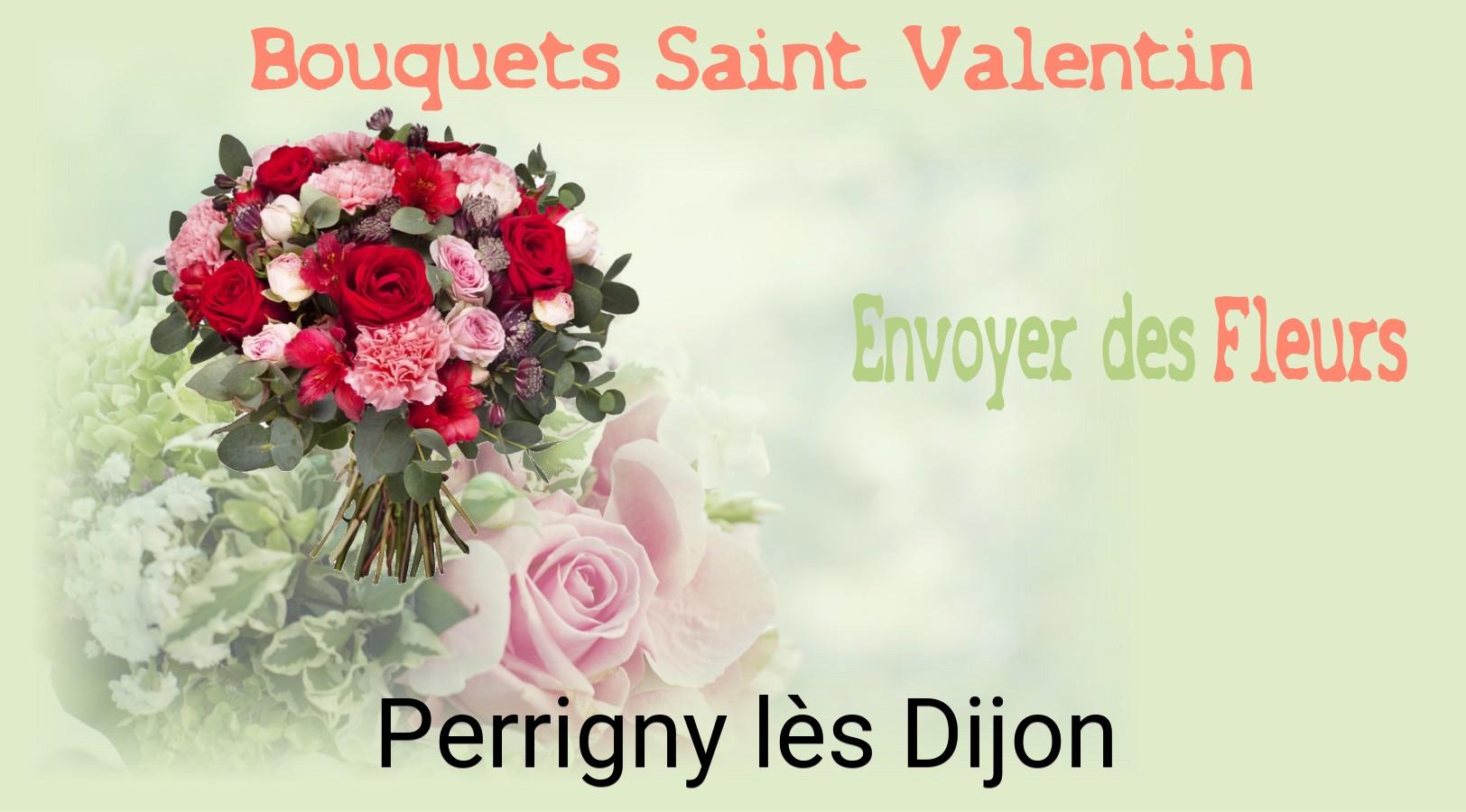 Roses de Saint-Valentin livrées à Perrigny-lès-Dijon